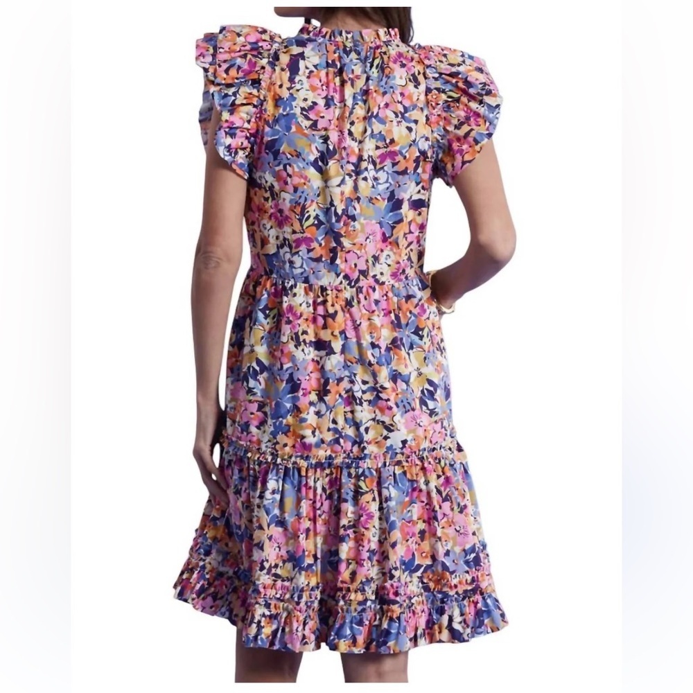 Tyler Boe Ursula Cotton Bouquet Dress - Picture 10 of 13